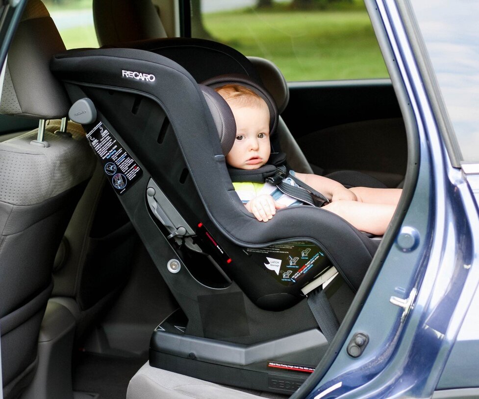 Recaro rear facing top